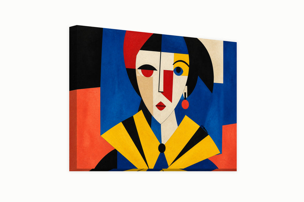 Colorful abstract figure — Edition 2 – front view