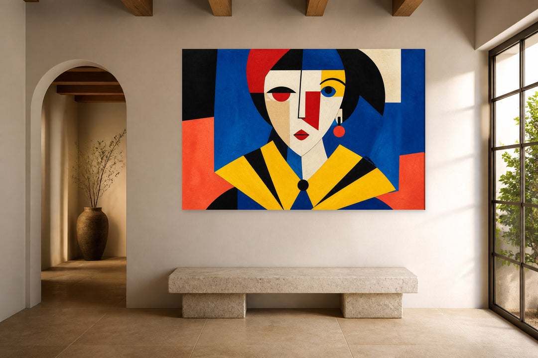 Colorful abstract figure — Edition 2 – interior view 3