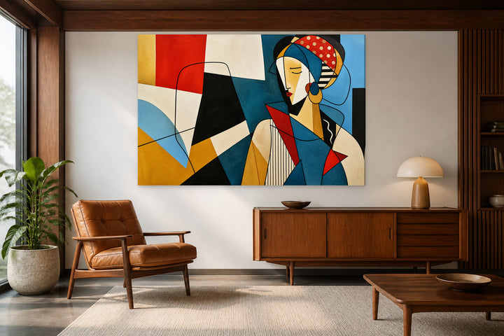 Colorful abstract figure — Edition 4 – interior view 2