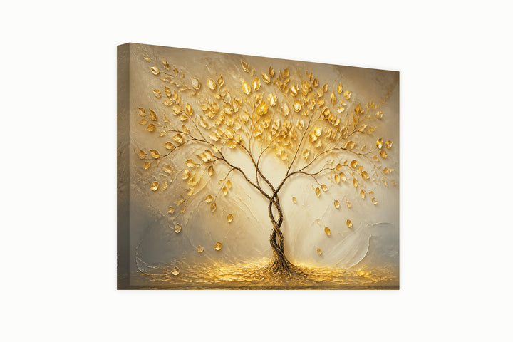 Golden leaves tree — Edition 3 – front view