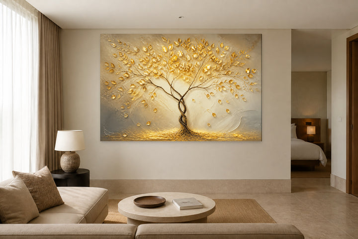 Golden leaves tree — Edition 3 – interior view 3