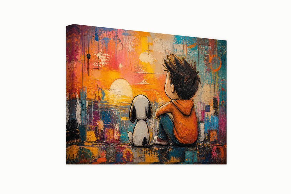 Dream Big Snoopy and Charlie – front view