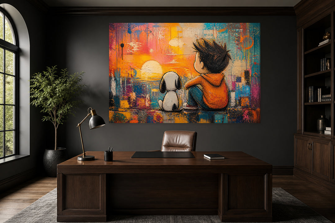 Dream Big Snoopy and Charlie – interior view 1