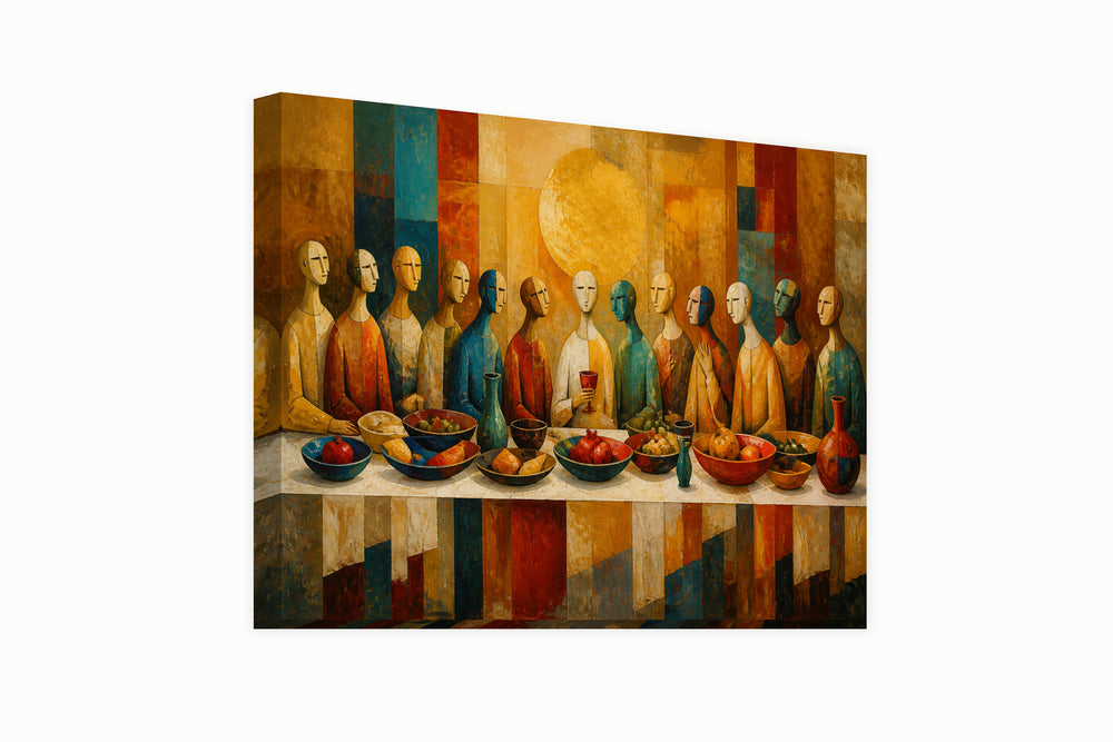 The Last Supper Cartoon – front view