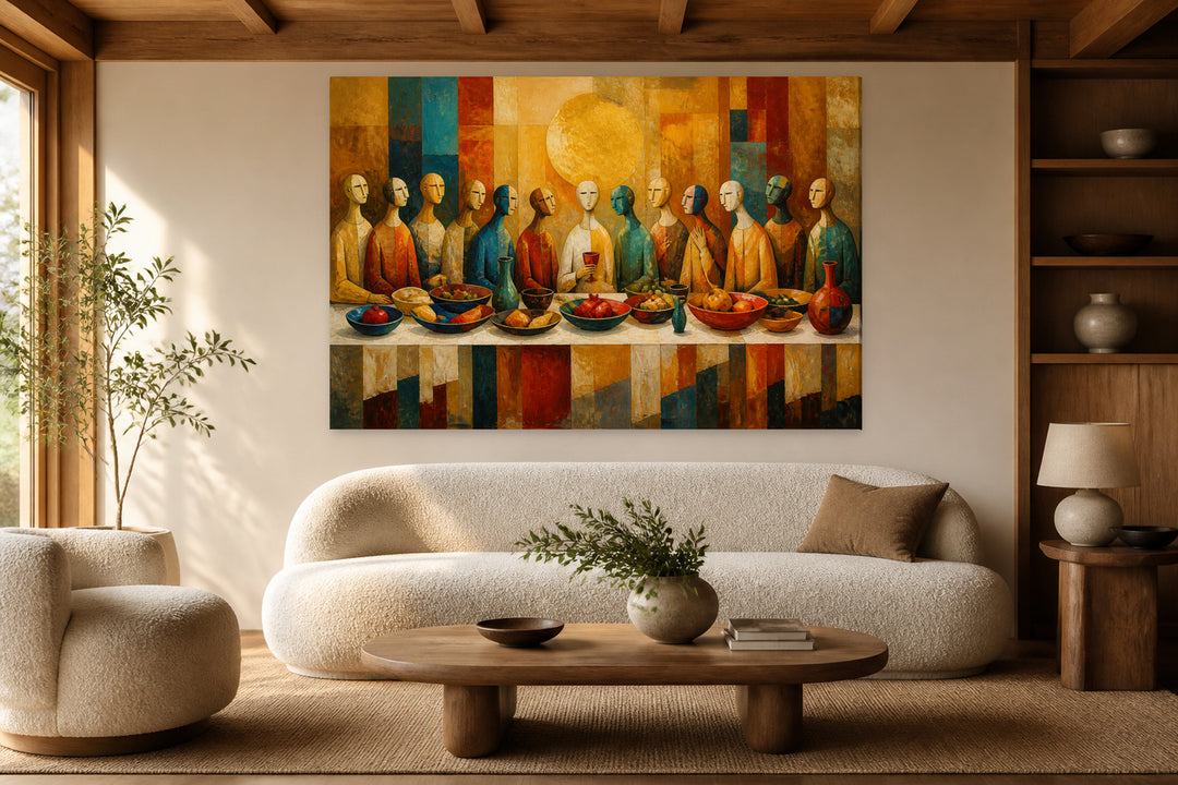 The Last Supper Cartoon – interior view 1