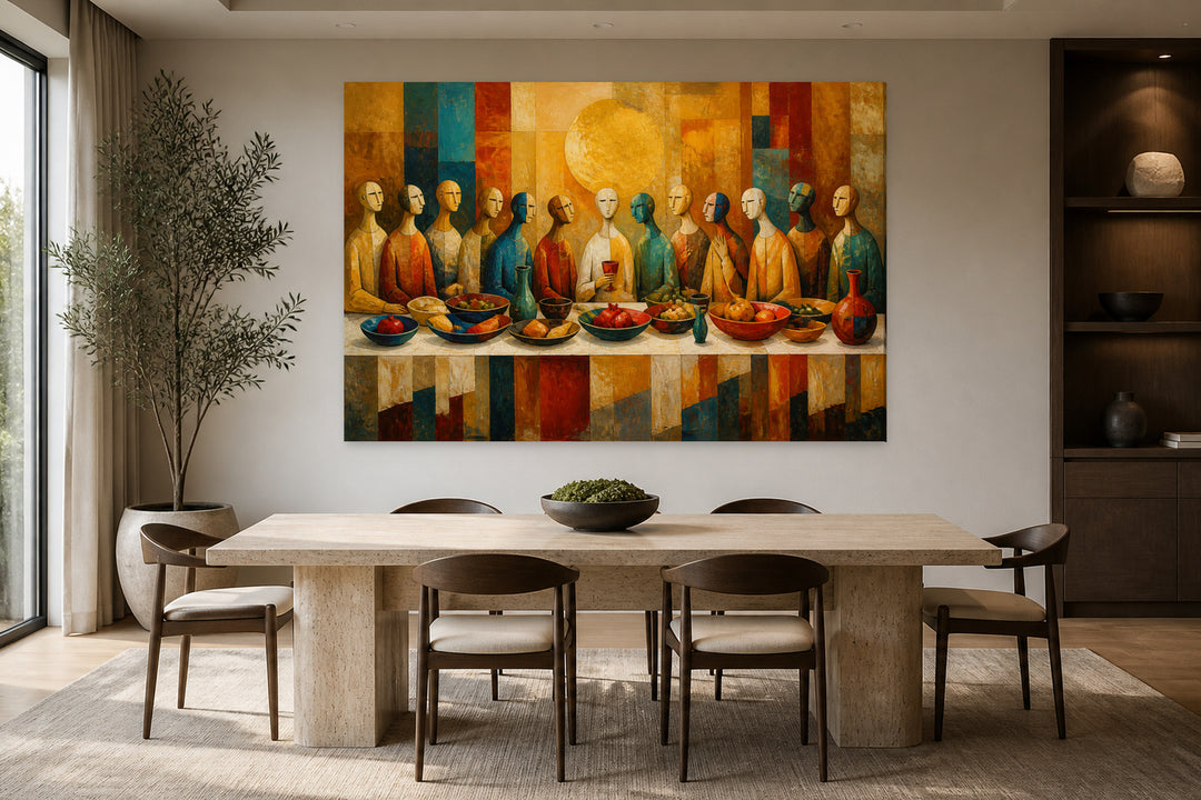 The Last Supper Cartoon – interior view 2