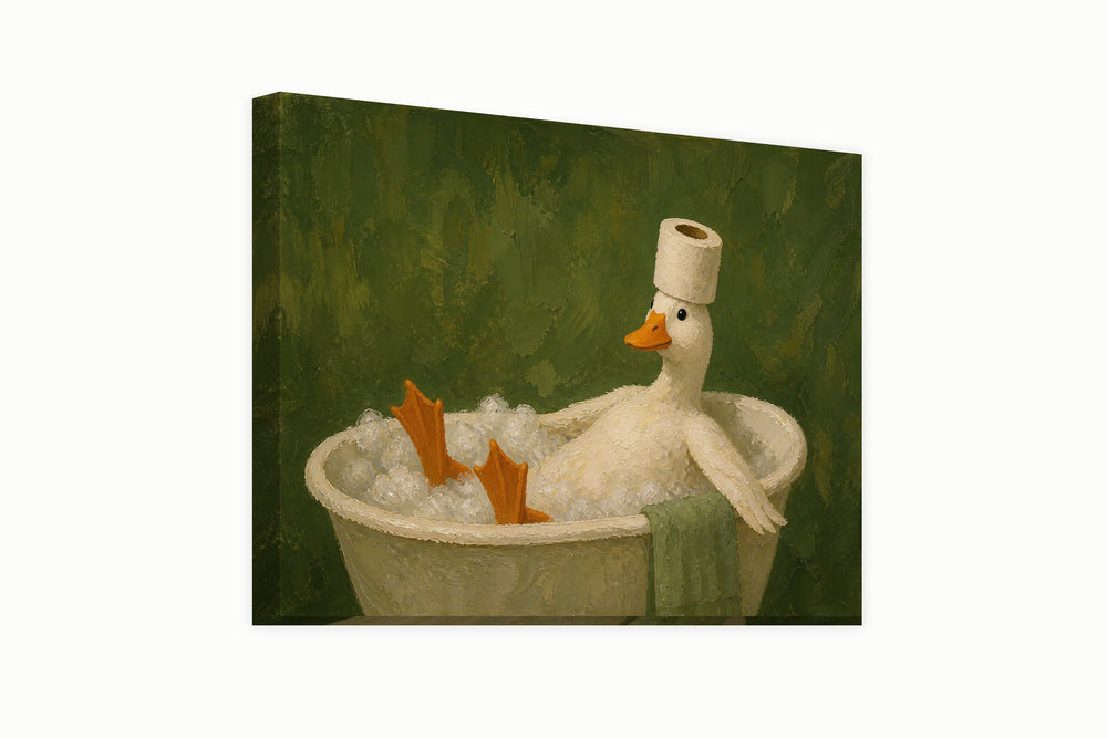 Duck toilet – front view