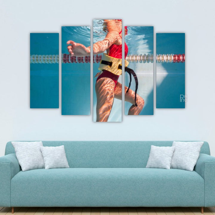 Girl in a Swimming Pool