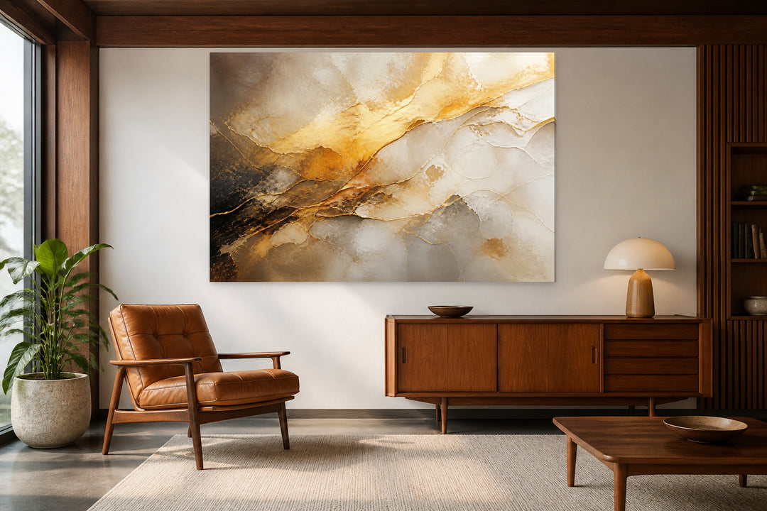 Modern gold ocher – interior view 2