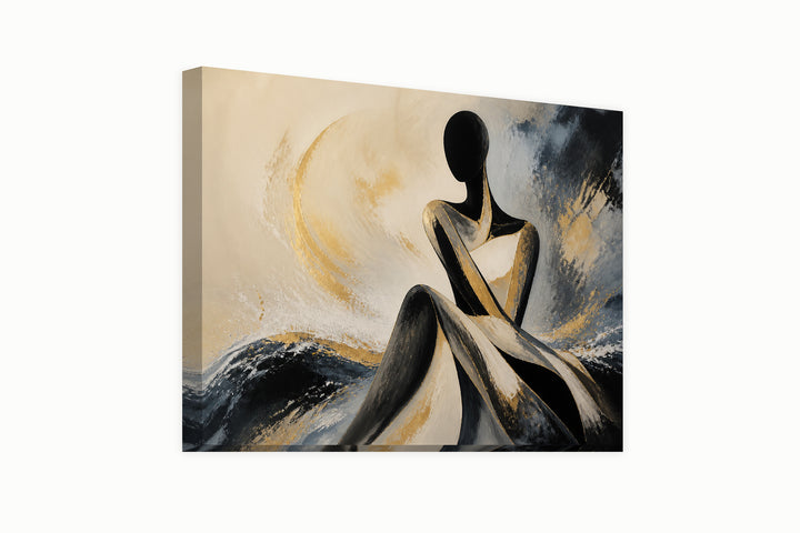 Waves of woman – front view