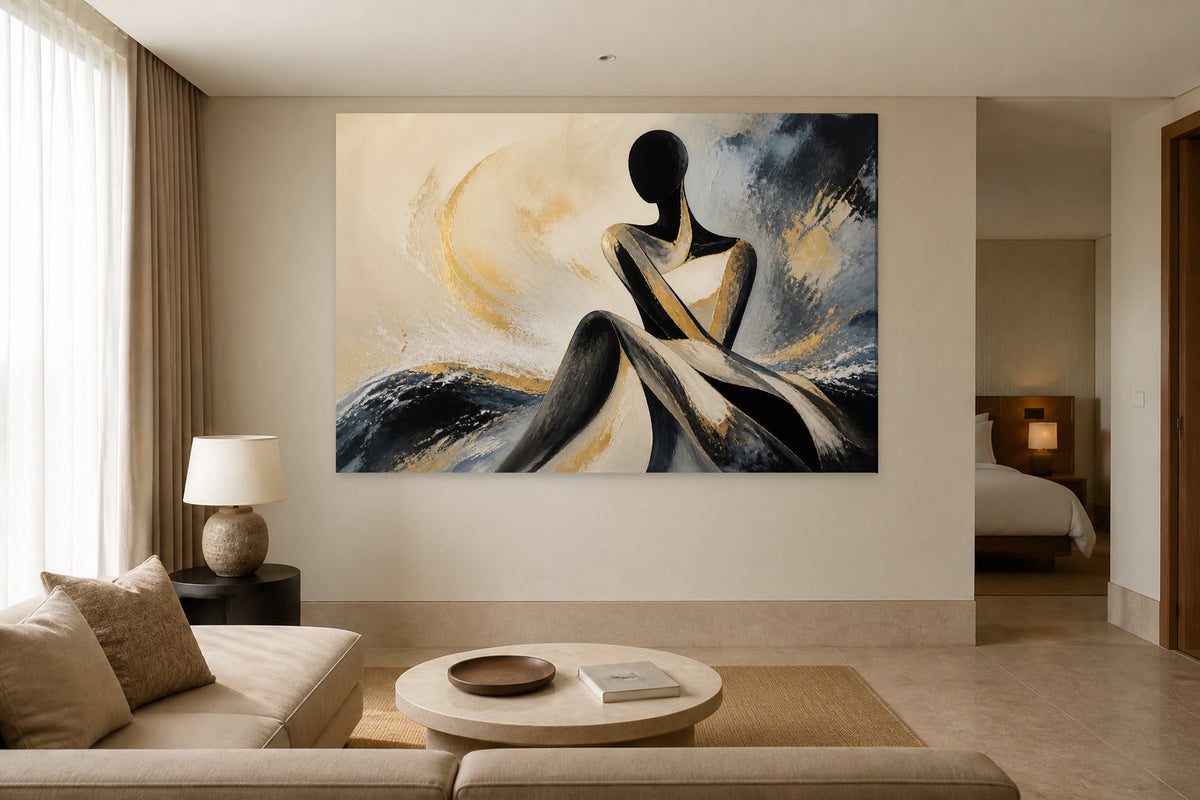 Waves of woman