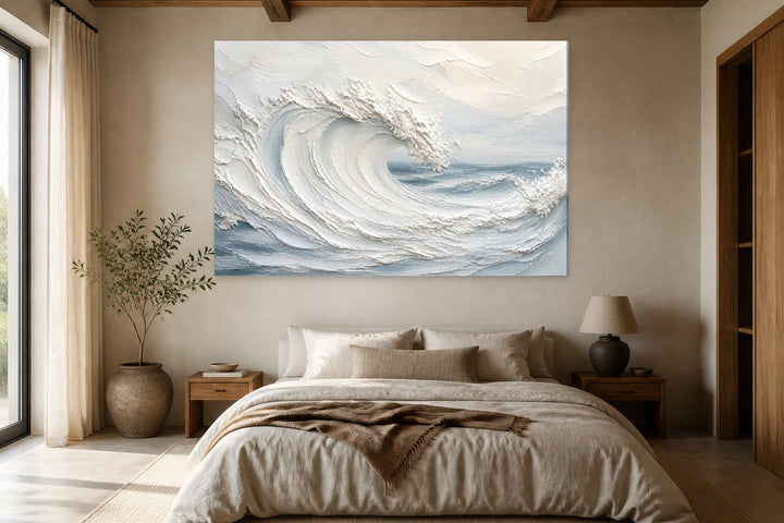 White sea wave – interior view 1