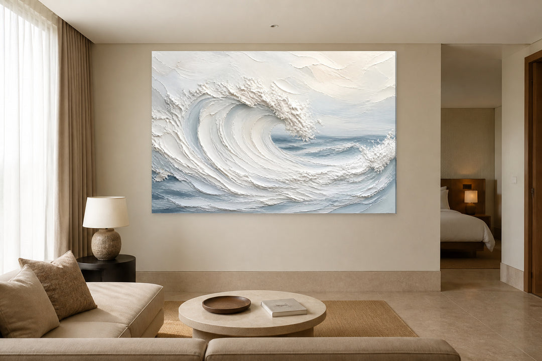 White sea wave – interior view 2