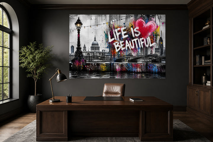 Life is Beautiful London - Banksy – interior view 1
