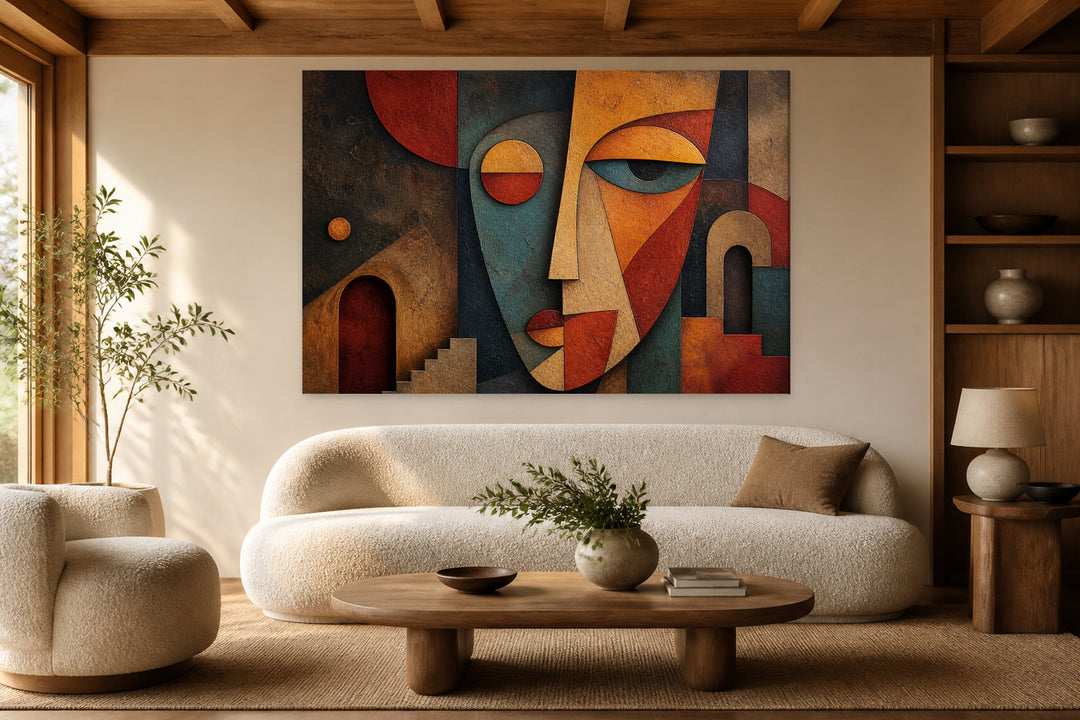 Viso astratto – interior view 1