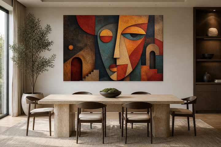 Viso astratto – interior view 2