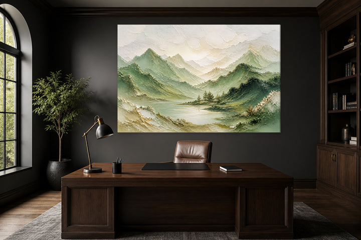 Green mountains – interior view 1