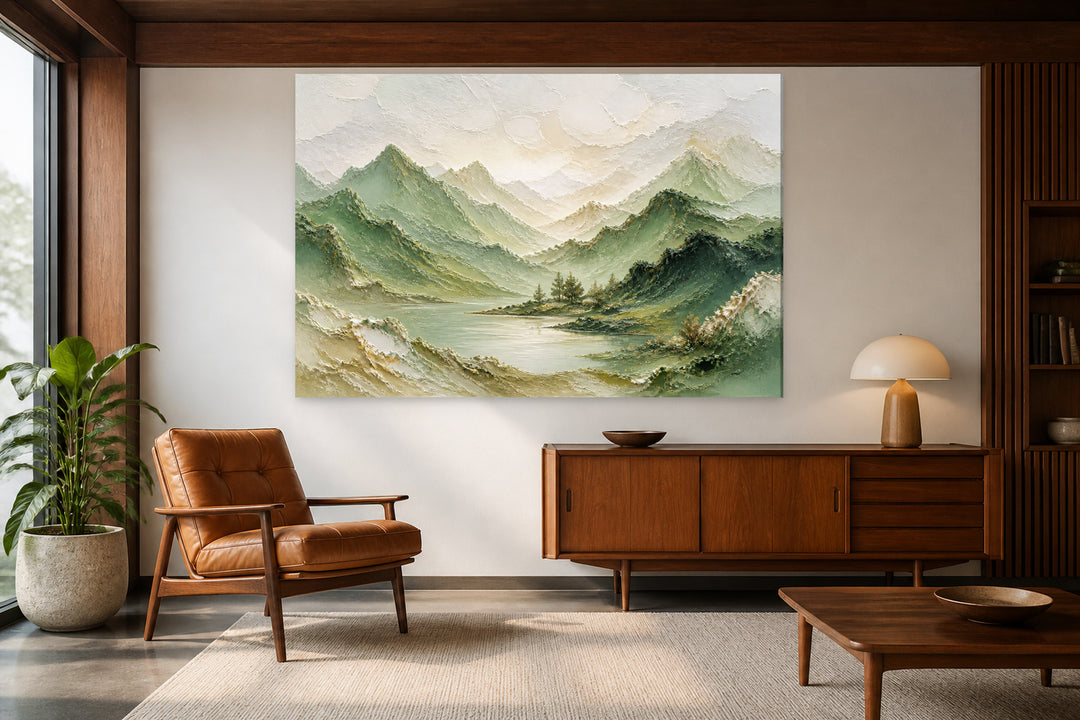 Green mountains – interior view 2