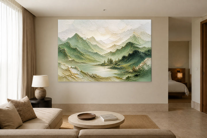 Green mountains – interior view 3