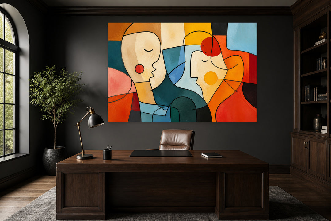 Colorful abstract – interior view 1