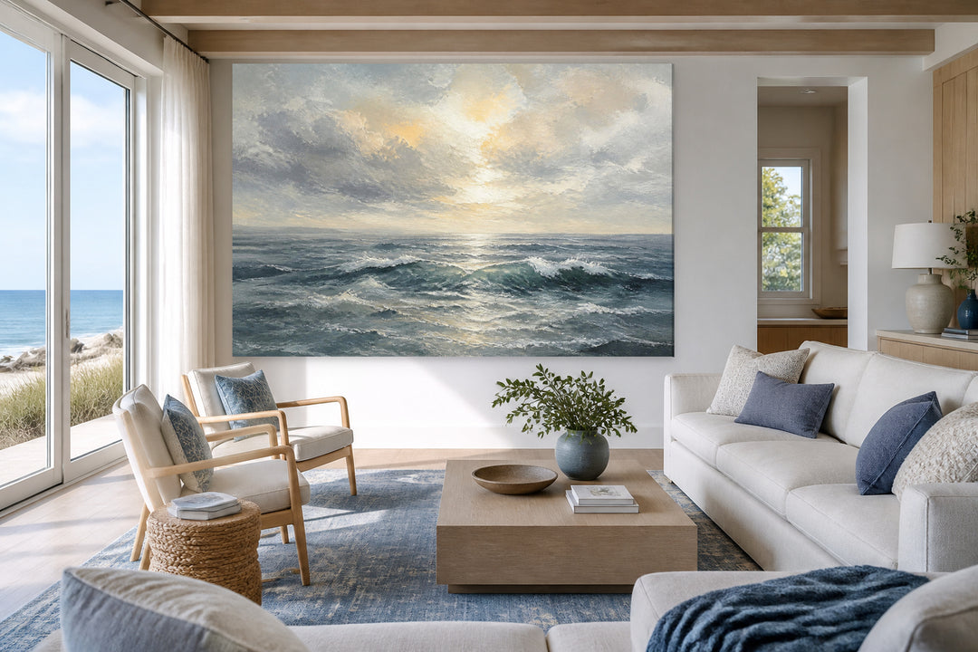 Sea painting — Edition 5 – interior view 3