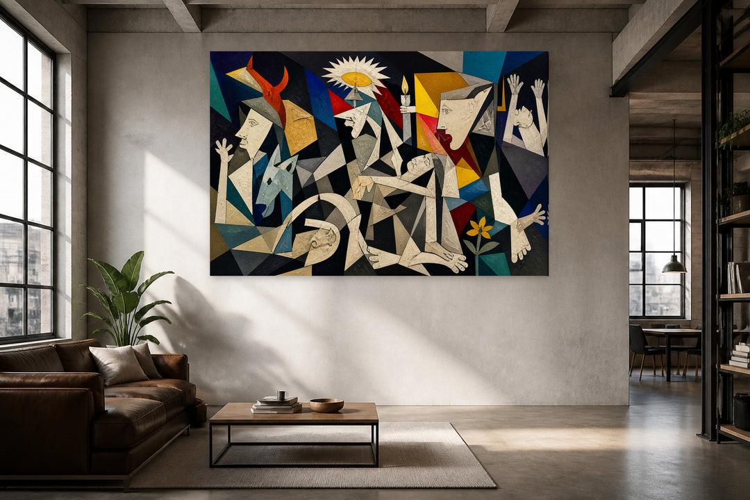 Coloring Guernica – interior view 2