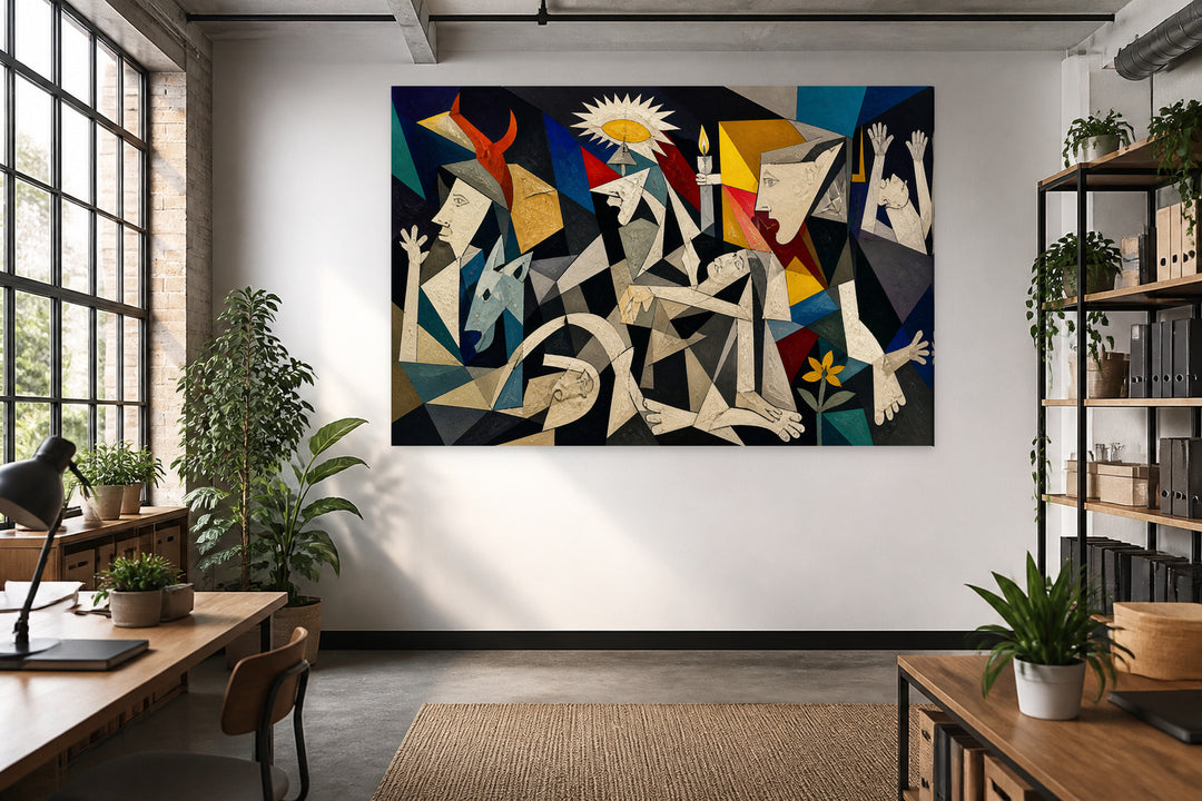 Coloring Guernica – interior view 3