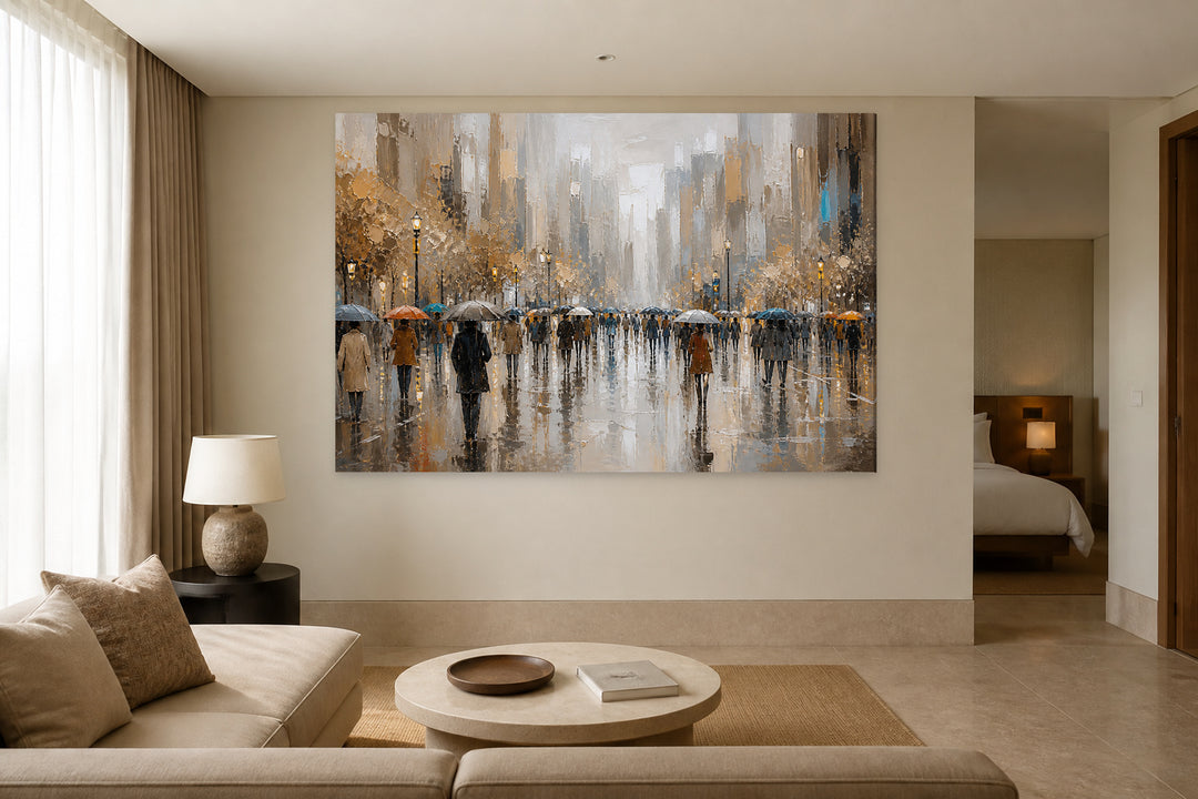 At work in the rain – interior view 3