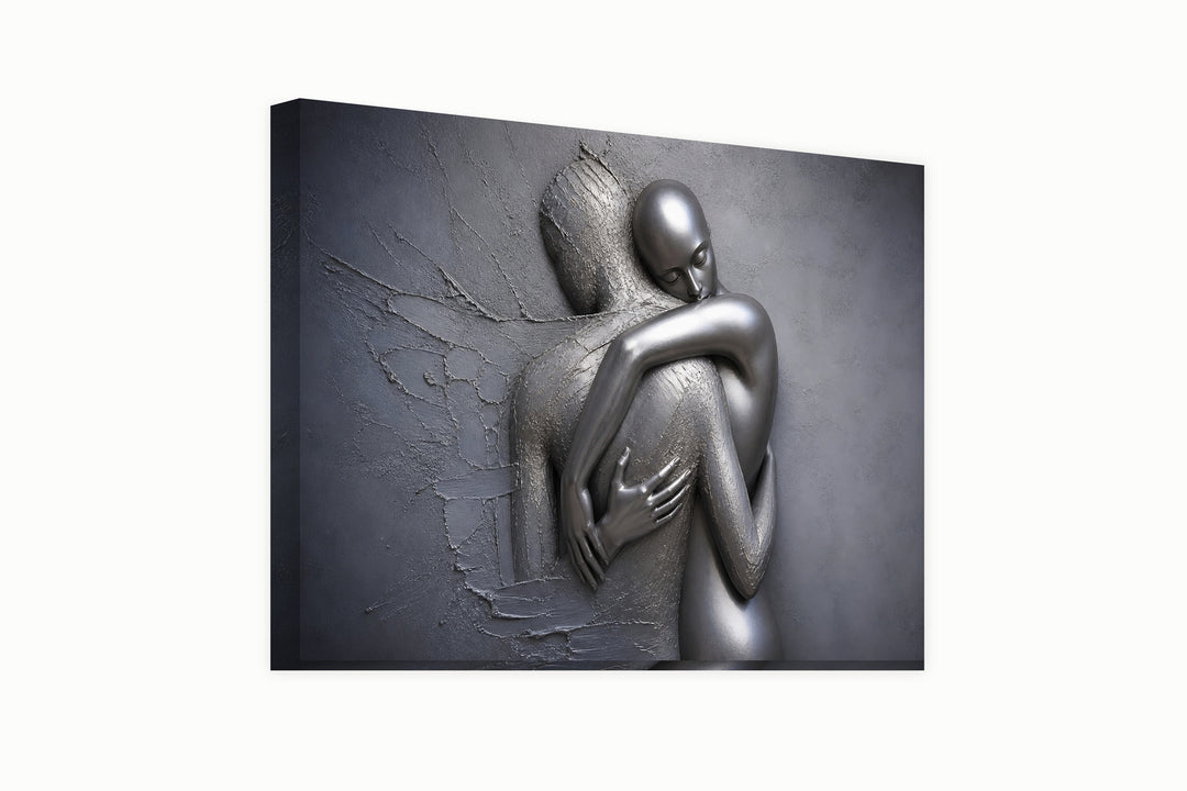 Passionate hug – front view