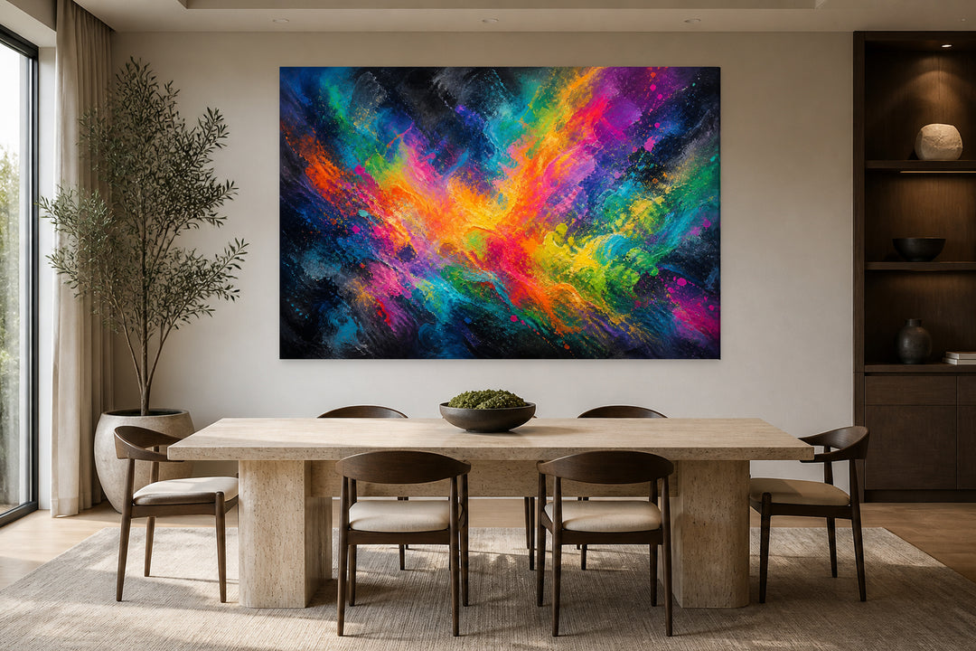 Sinfonia Cromatica Neon – interior view 2