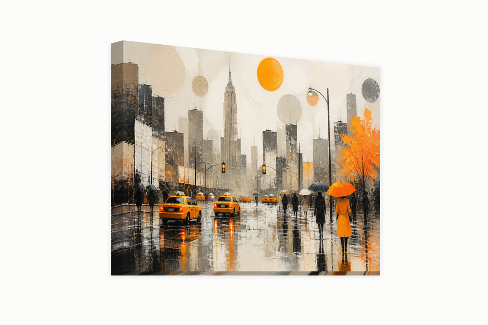 Rain in Manhattan — Edition 9 – front view