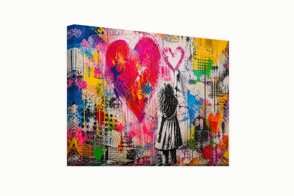 Love is all we need - Banksy – front view