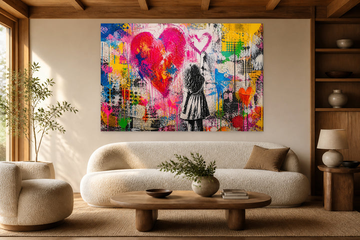 Love is all we need - Banksy – interior view 1