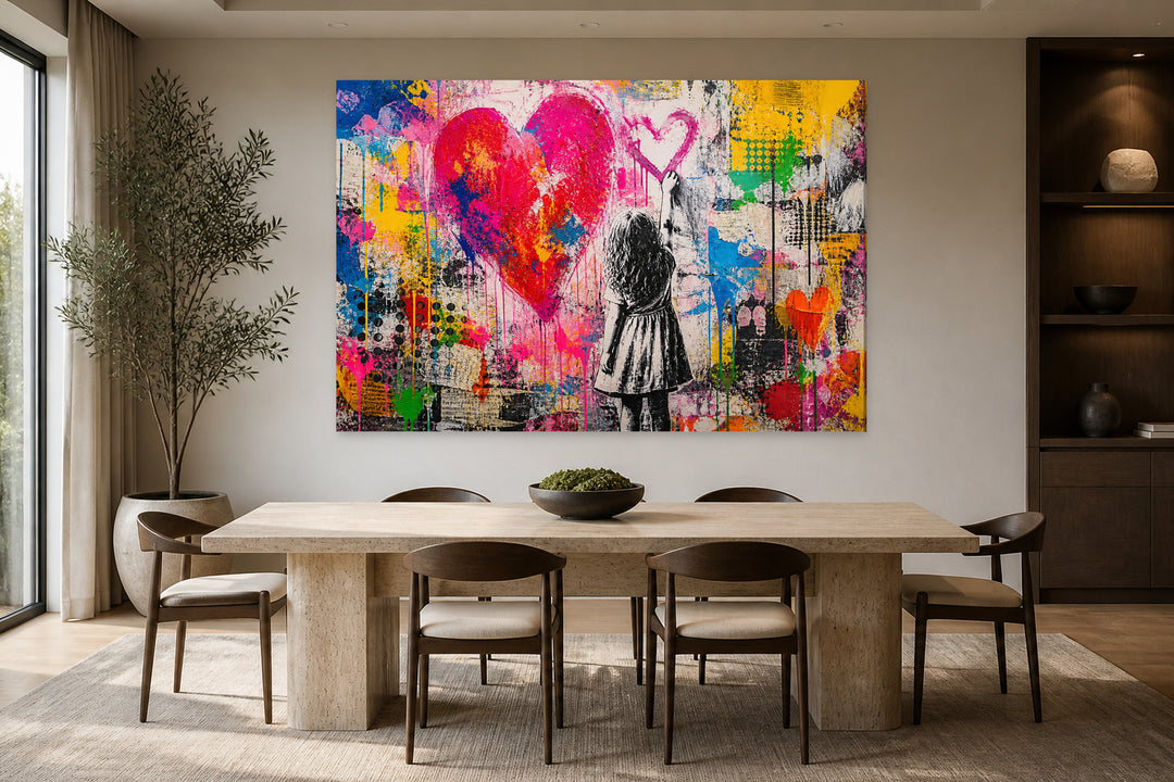 Love is all we need - Banksy – interior view 2