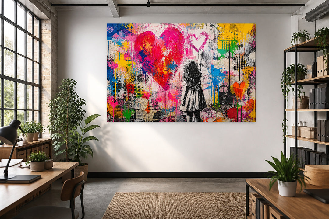 Love is all we need - Banksy – interior view 3