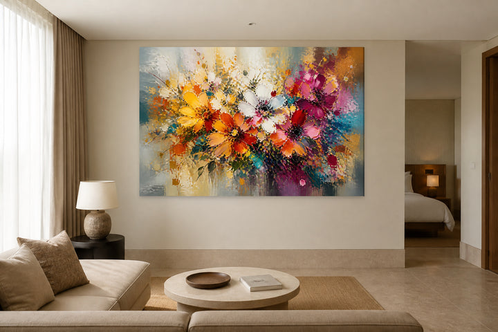 Fiori astratti colorati – interior view 3