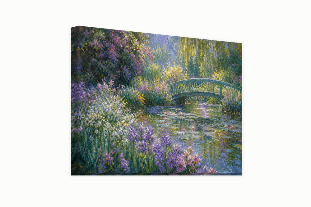 Garden in Giverny - Claude Monet – front view