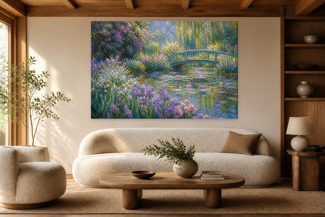 Garden in Giverny - Claude Monet – interior view 1