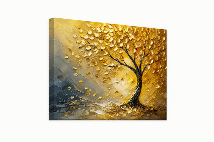 Golden leaves tree — Edition 5 – front view