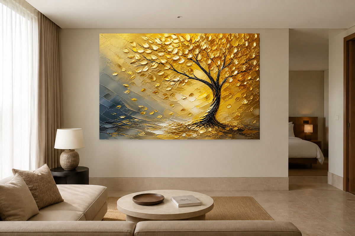 Golden leaves tree — Edition 5