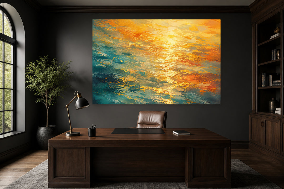 Sun reflections – interior view 1