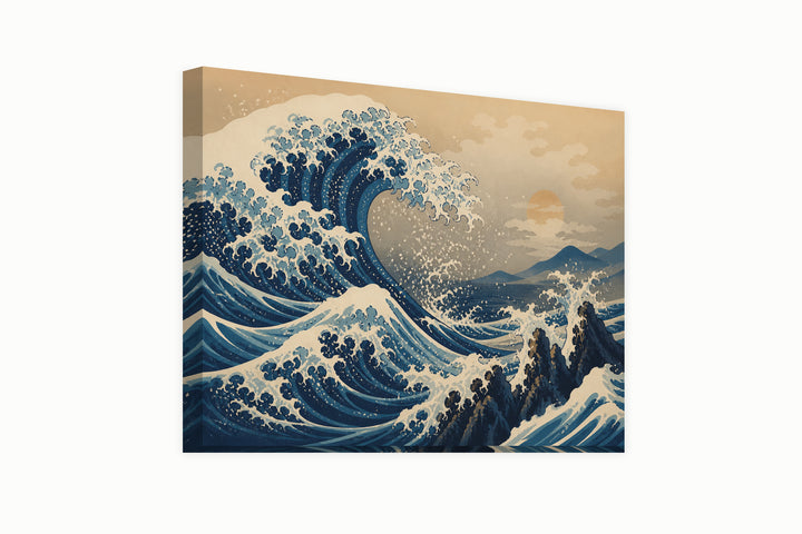 Katsushika Hokusai - The great wave – front view
