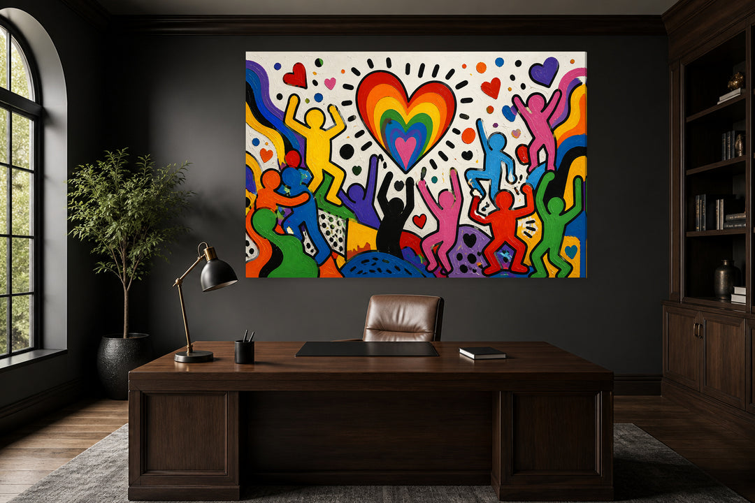 Love is love Haring – interior view 1