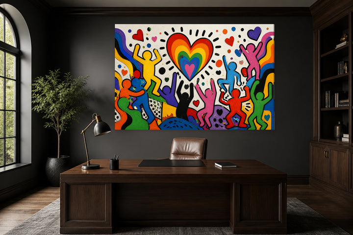 Love is love Haring – interior view 1