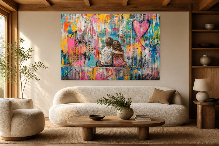 Love between children - Banksy – interior view 1