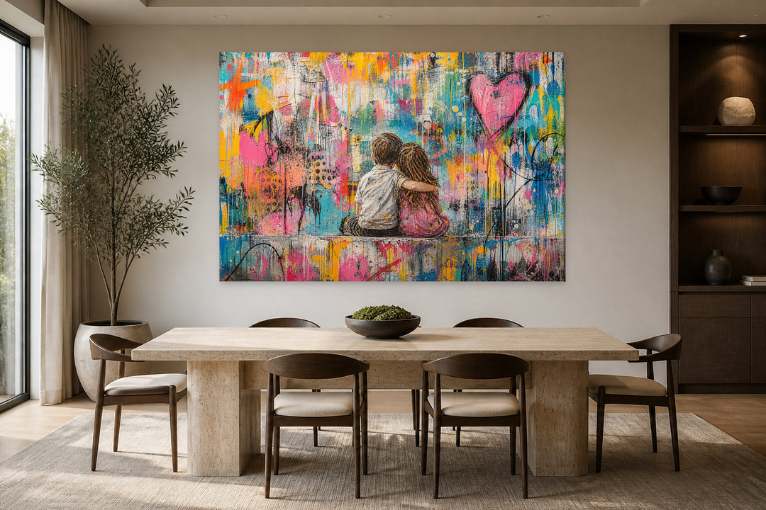 Love between children - Banksy – interior view 2