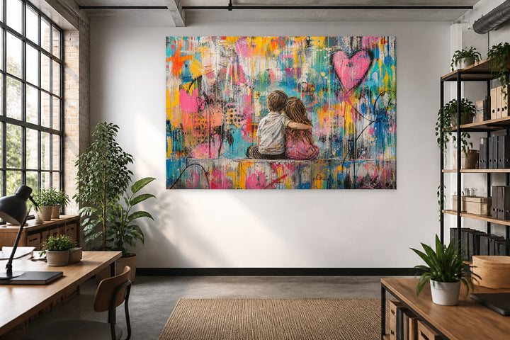 Love between children - Banksy – interior view 3