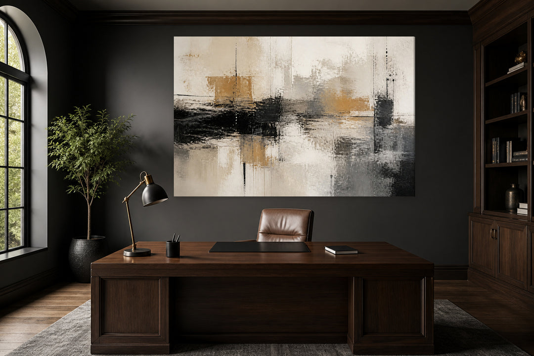Astratto Neutro bianco e nero – interior view 1