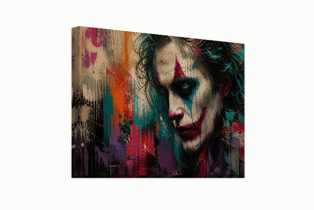 Joker graffiti – front view