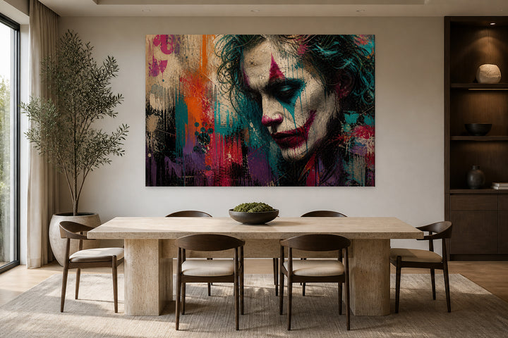Joker graffiti – interior view 2